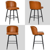 Load image into Gallery viewer, Duhome Barhocker 2er Set Barstuhl 360° Drehbar Küchenstuhl aus PU Bistrohocker
