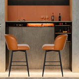 Load image into Gallery viewer, Duhome Barhocker 2er Set Barstuhl 360° Drehbar Küchenstuhl aus PU Bistrohocker