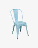 Load image into Gallery viewer, 1x Esszimmerstuhl / Stuhl aus Metall / Eisen Farbauswahl Küchenstuhl Stapelbar, Robust & Zeitlos Duhome 666