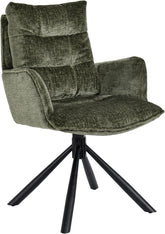 Duhome 180° drehbarer Esszimmerstuhl mit automatischer Liegefunktion