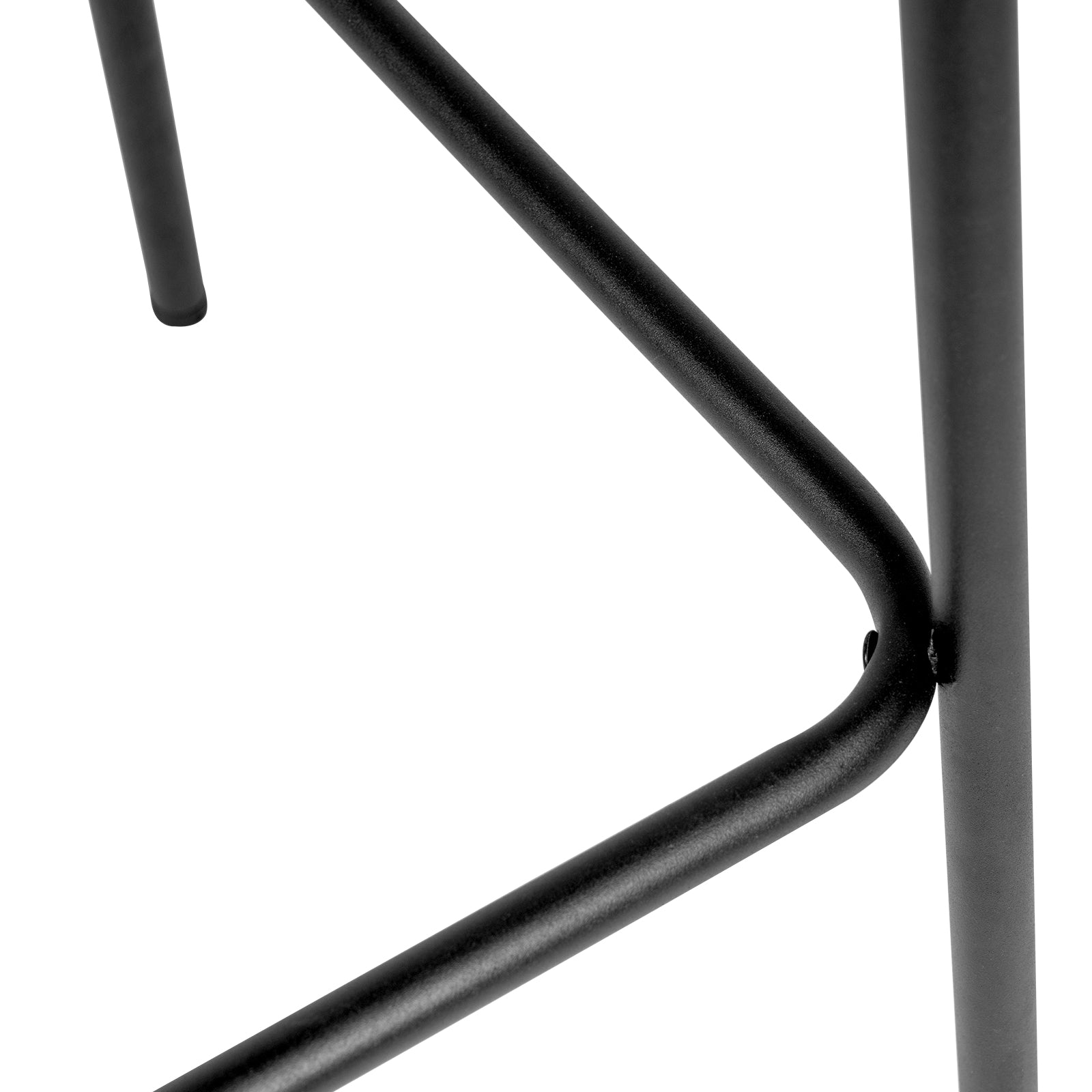 Duhome 2x Barhocker Barstuhl Gestell aus Metall Tresenhocker gepolstert Sitzhöhe 71 cm 5298D1