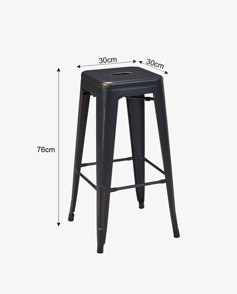 Eisen Barhocker Metall Farbauswahl Barstuhl Robust Und Zeitlos ++Industry Design++ Duhome 665D