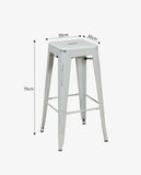 Load image into Gallery viewer, Eisen Barhocker Metall Farbauswahl Barstuhl Robust Und Zeitlos ++Industry Design++ Duhome 665D