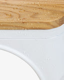 Load image into Gallery viewer, 1x Esszimmerstuhl / Stuhl aus Metall / Eisen Farbauswahl Küchenstuhl Stapelbar, Robust & Zeitlos Duhome 666