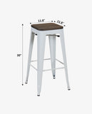 Load image into Gallery viewer, Eisen Barhocker Metall Farbauswahl Barstuhl Robust Und Zeitlos ++Industry Design++ Duhome 665D