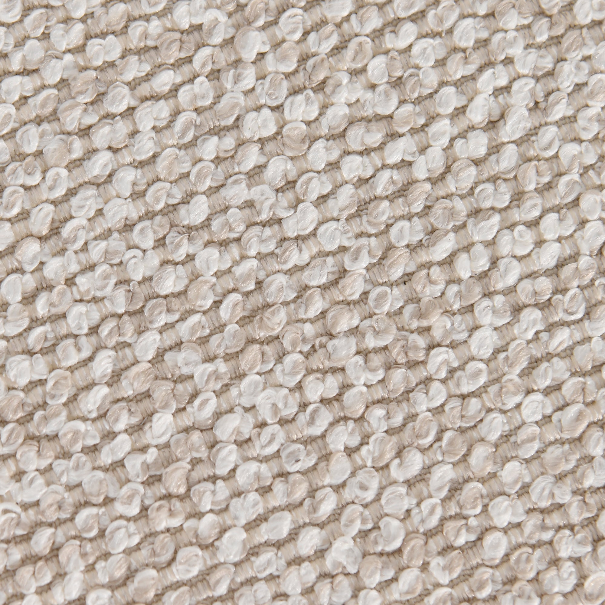 Duhome Sitzhocker aus Bouclé Stoff Ottoman 360° Drehbar Polsterhocker Modern Hocker