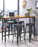 Load image into Gallery viewer, Eisen Barhocker Metall Farbauswahl Barstuhl Robust Und Zeitlos ++Industry Design++ Duhome 665D