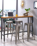 Load image into Gallery viewer, Eisen Barhocker Metall Farbauswahl Barstuhl Robust Und Zeitlos ++Industry Design++ Duhome 665D