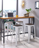 Load image into Gallery viewer, Eisen Barhocker Metall Farbauswahl Barstuhl Robust Und Zeitlos ++Industry Design++ Duhome 665D