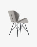 Load image into Gallery viewer, Duhome 2er Set Esszimmerstuhl Stoff Küchenstuhl Metallbeine Konferenzstuhl Besucherstuhl Retro Farbauswahl 622J