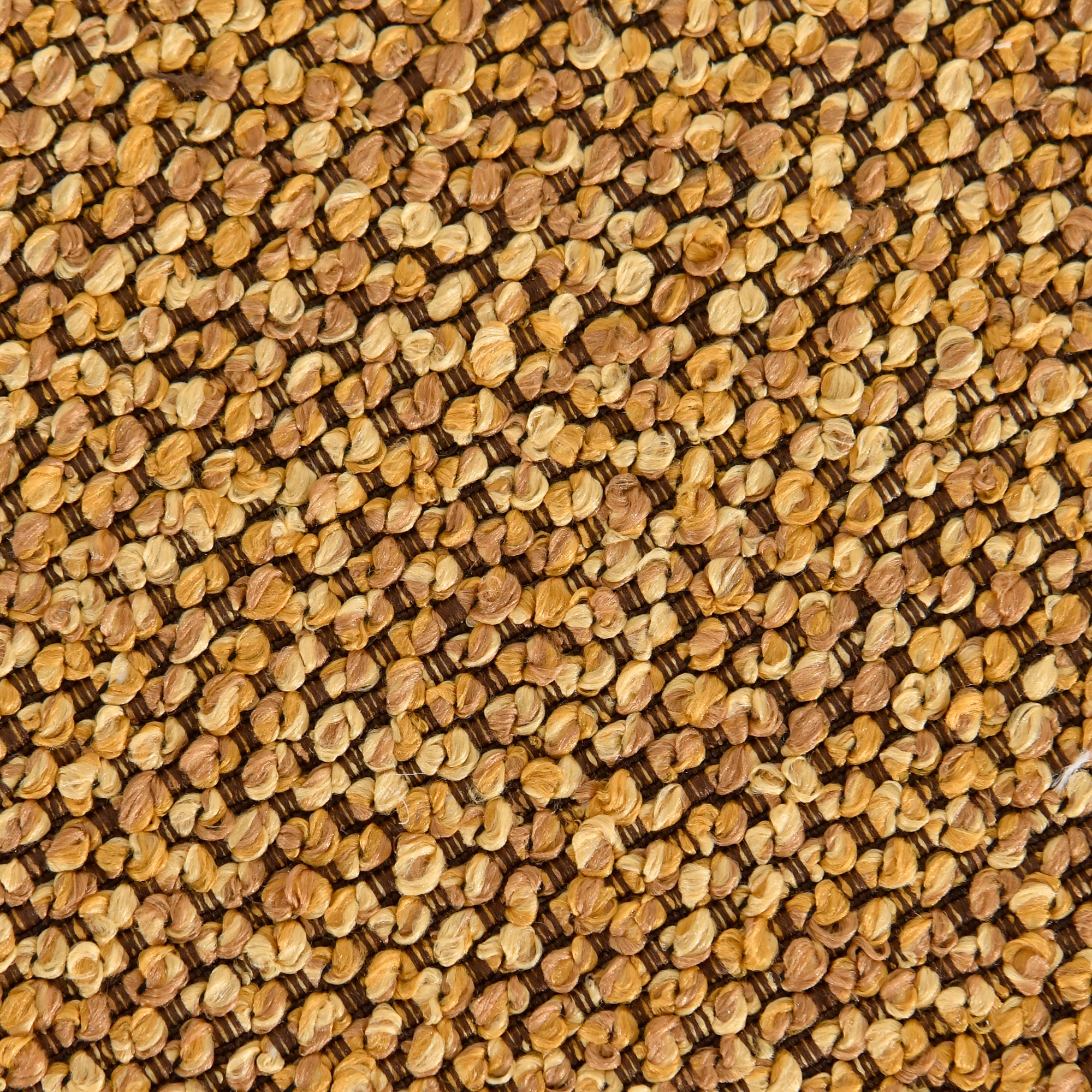 Duhome Sitzhocker aus Bouclé Stoff Ottoman 360° Drehbar Polsterhocker Modern Hocker