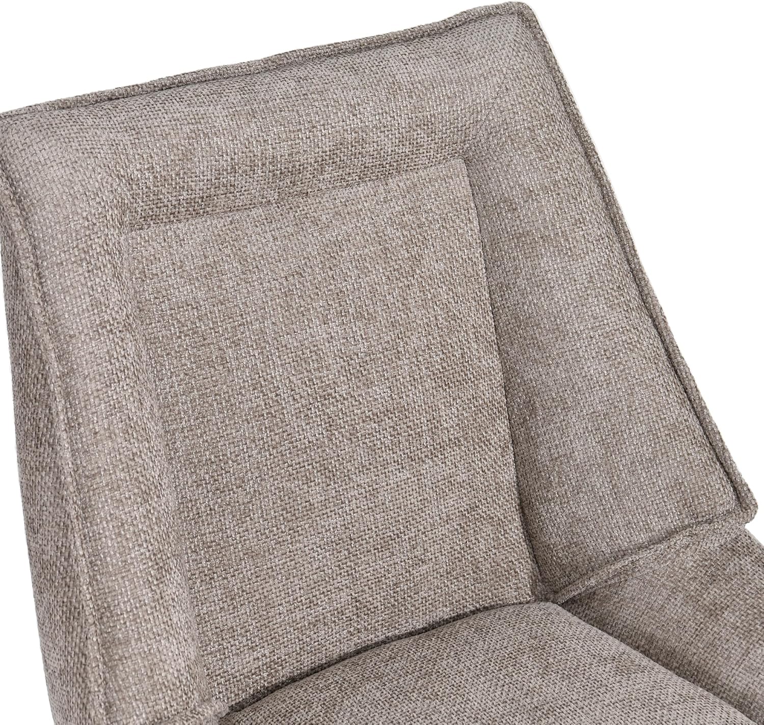 Duhome Esszimmerstuhl, Chenille-Stoff, 180° drehbar