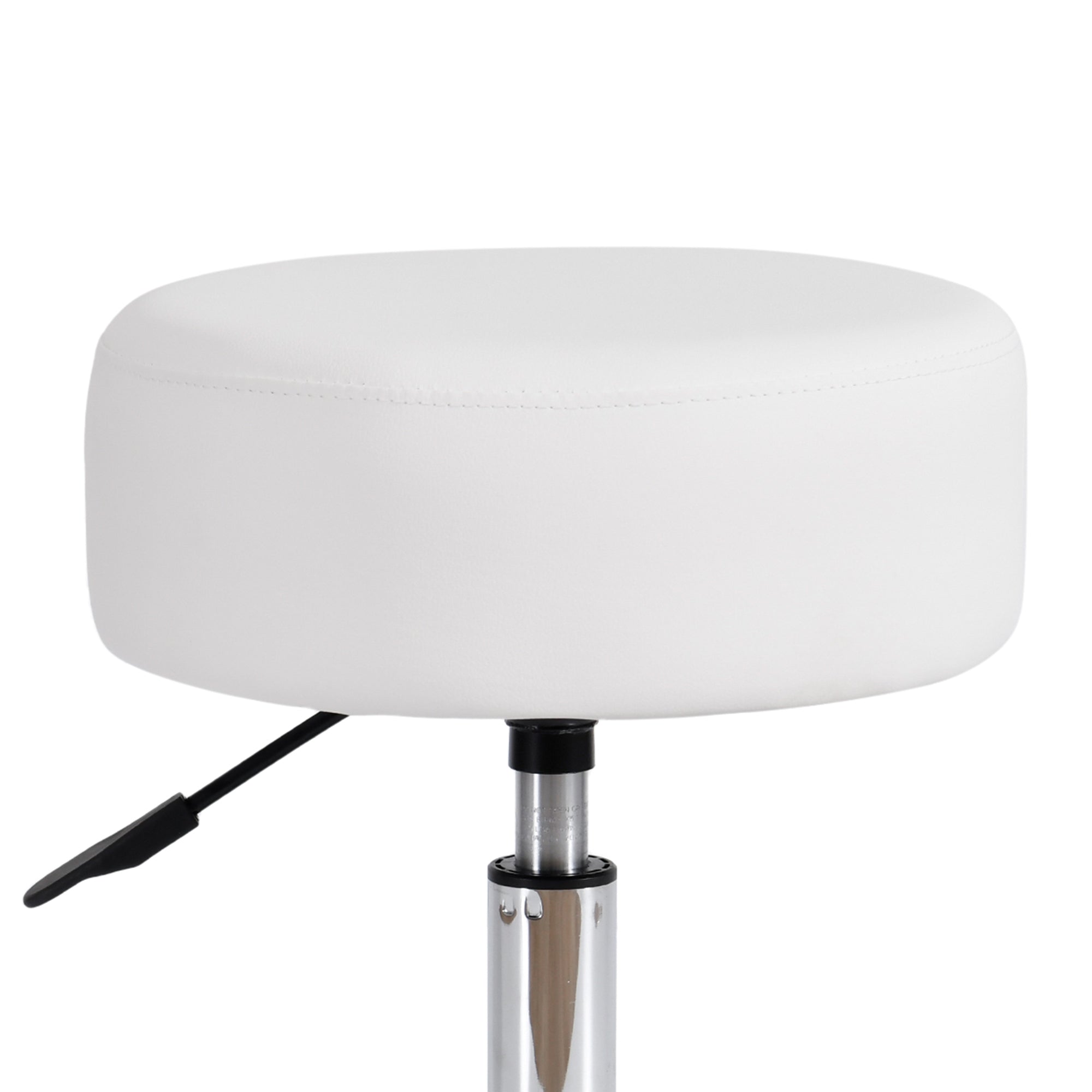 Drehhocker Sitzhocker Hocker RUND höhenverstellbar drehbar aus Kunstleder Farbauswahl Duhome 428S