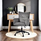 Load image into Gallery viewer, Duhome Drehstuhl aus Kordsamt