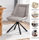 Load image into Gallery viewer, Duhome Esszimmerstuhl, Chenille-Stoff, 180° drehbar