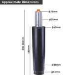 Load image into Gallery viewer, Duhome Gasdruckfeder Gasfeder Gas lift Höhenverstellung für Stühle bis 180 kg Größenauswahl