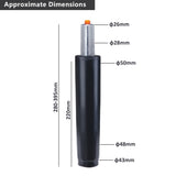 Load image into Gallery viewer, Duhome Gasdruckfeder Gasfeder Gas lift Höhenverstellung für Stühle bis 180 kg Größenauswahl