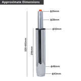 Load image into Gallery viewer, Duhome Gasdruckfeder Gasfeder Gas lift Höhenverstellung für Stühle bis 180 kg Größenauswahl