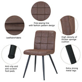 Load image into Gallery viewer, 2er Set Esszimmerstuhl aus Stoff Samt Farbauswahl Stuhl Retro Design Polsterstuhl mit Rückenlehne Metallbeine Duhome 8043B