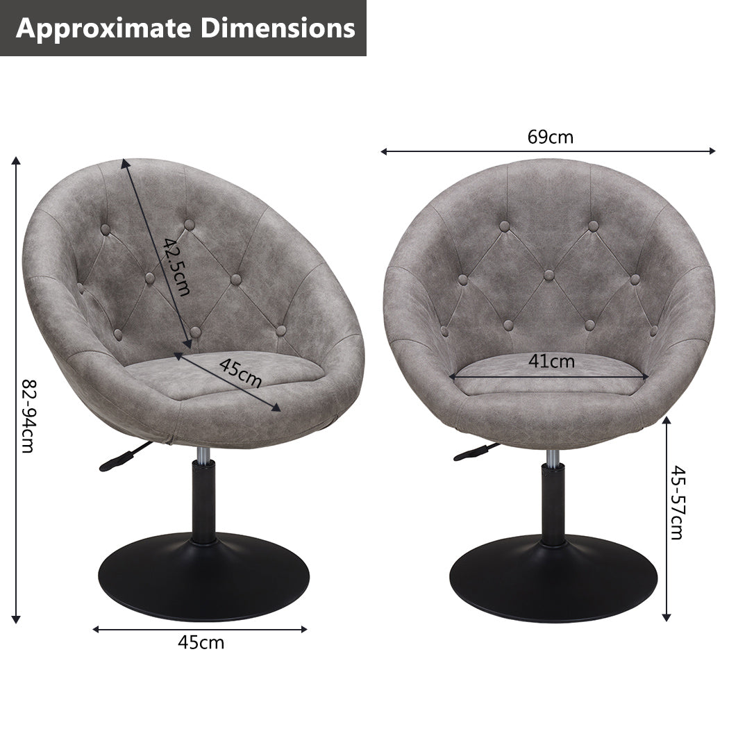 Sessel Farbenvielfalt höhenverstellbar Kunstleder Clubsessel Coctailsessel Loungesessel - TYP 509A