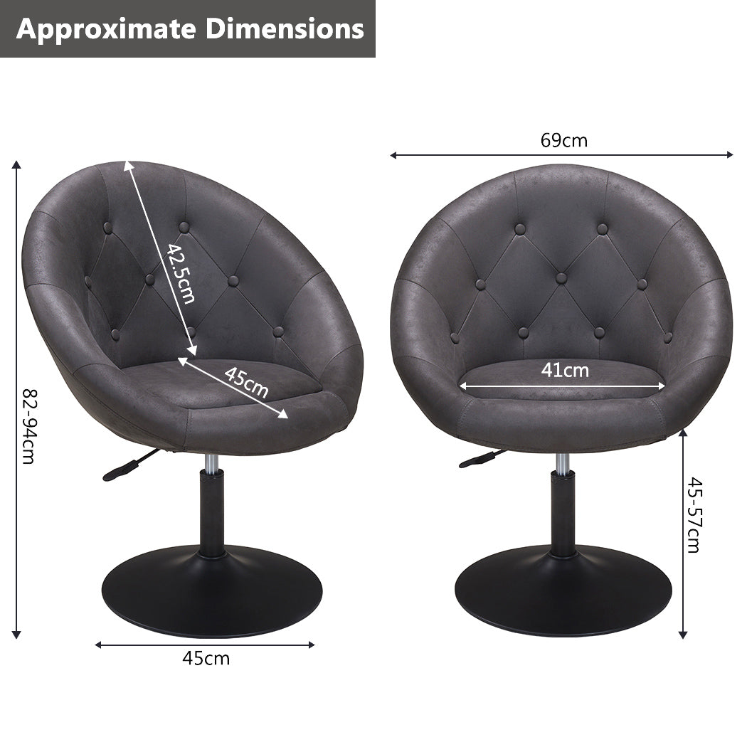 Sessel Farbenvielfalt höhenverstellbar Kunstleder Clubsessel Coctailsessel Loungesessel - TYP 509A