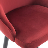 Load image into Gallery viewer, 2x Barhocker Barstuhl aus Stoff Samt Gestell aus Metall Tresenhocker Bar Sessel gut gepolstert mit Lehne Farbauswahl Duhome 5170G