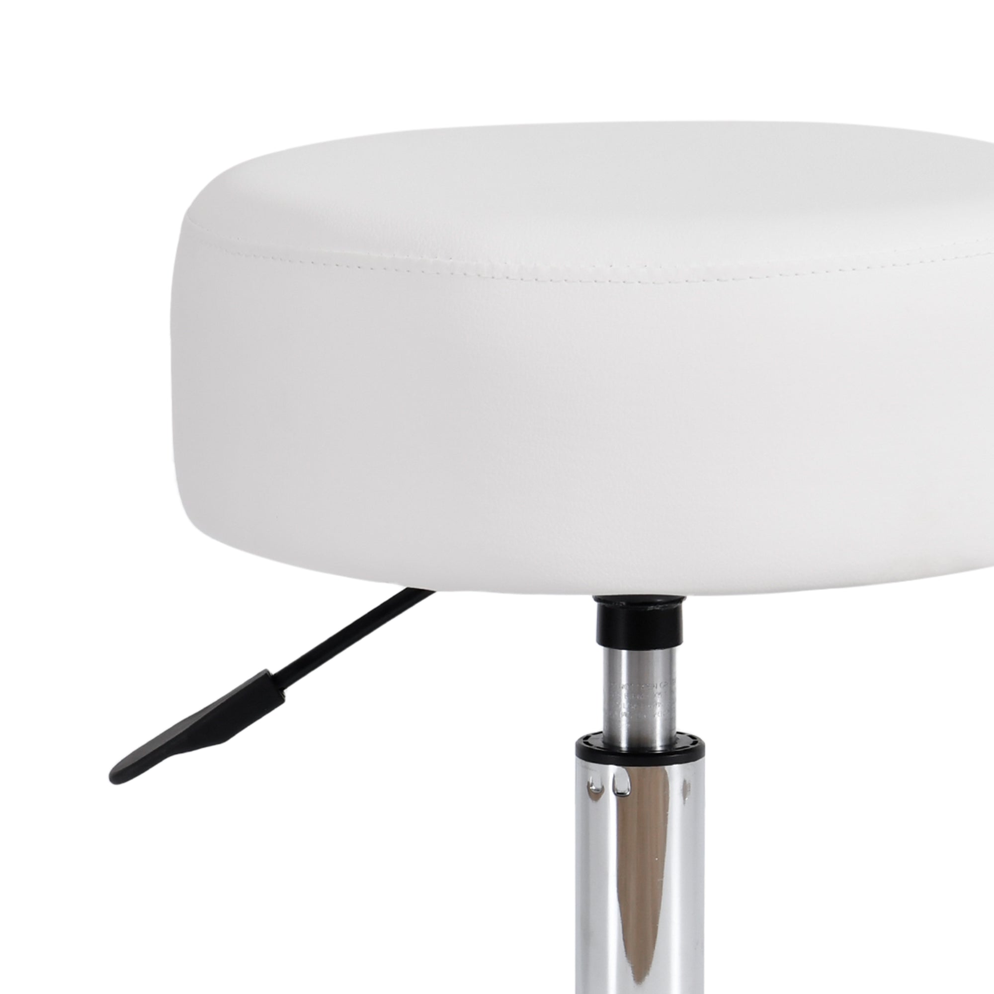 Drehhocker Sitzhocker Hocker RUND höhenverstellbar drehbar aus Kunstleder Farbauswahl Duhome 428S