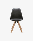 Load image into Gallery viewer, Duhome 2er Set Stuhl Esszimmerstühle Küchenstühle Farbauswahl mit Holzbeinen Sitzkissen Esszimmerstuhl Retro 518M