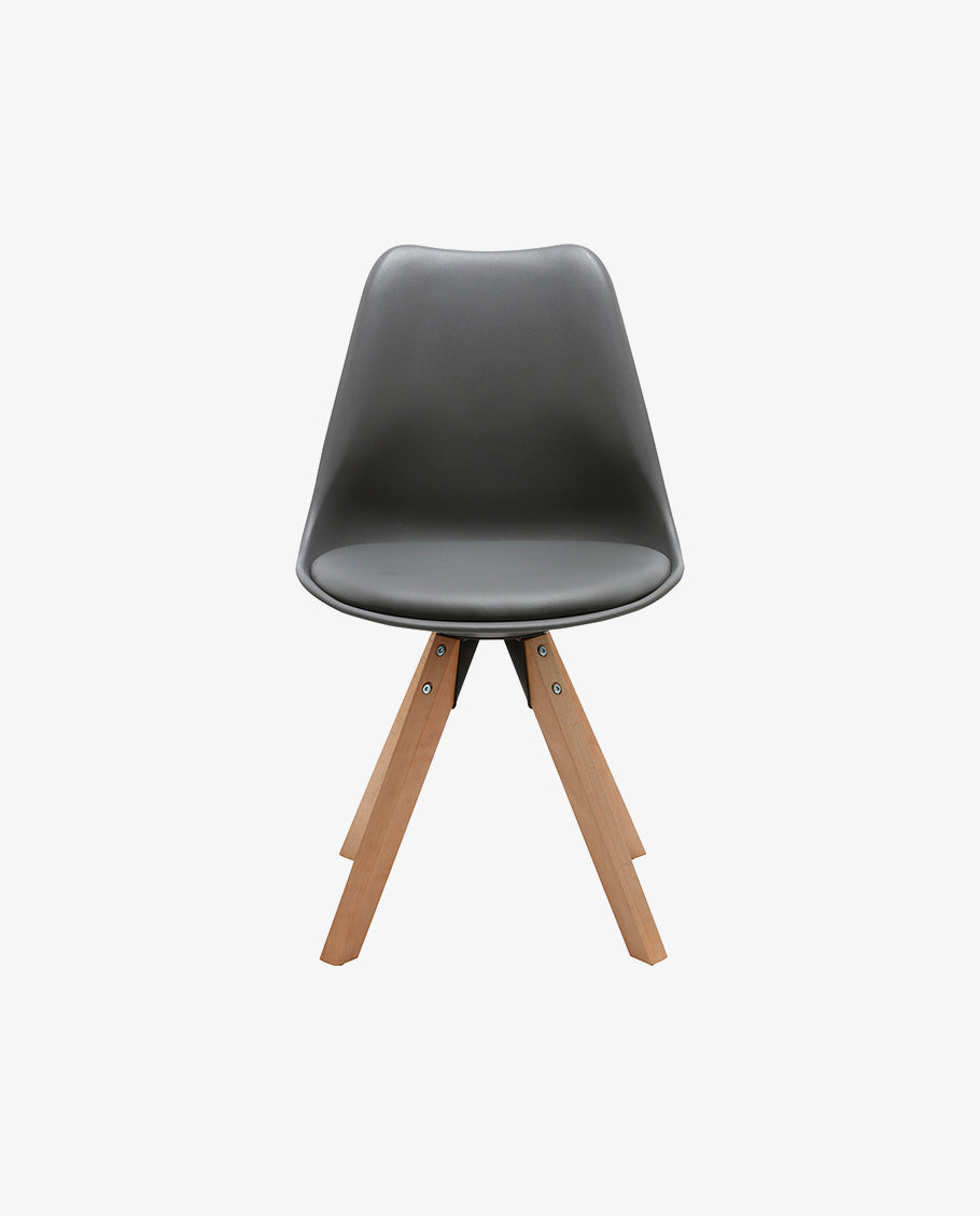 Duhome 2er Set Stuhl Esszimmerstühle Küchenstühle Farbauswahl mit Holzbeinen Sitzkissen Esszimmerstuhl Retro 518M