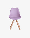 Load image into Gallery viewer, Duhome 2er Set Stuhl Esszimmerstühle Küchenstühle Farbauswahl mit Holzbeinen Sitzkissen Esszimmerstuhl Retro 518M