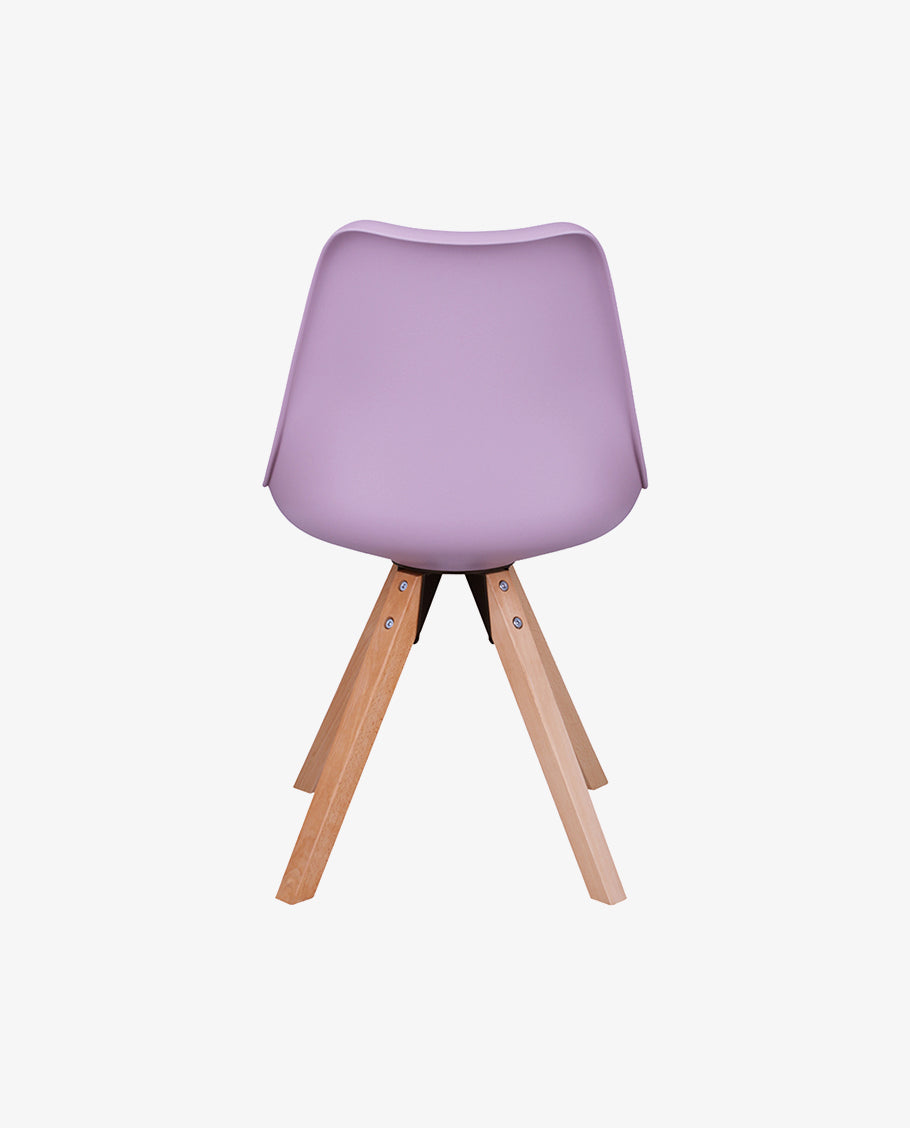 Duhome 2er Set Stuhl Esszimmerstühle Küchenstühle Farbauswahl mit Holzbeinen Sitzkissen Esszimmerstuhl Retro 518M