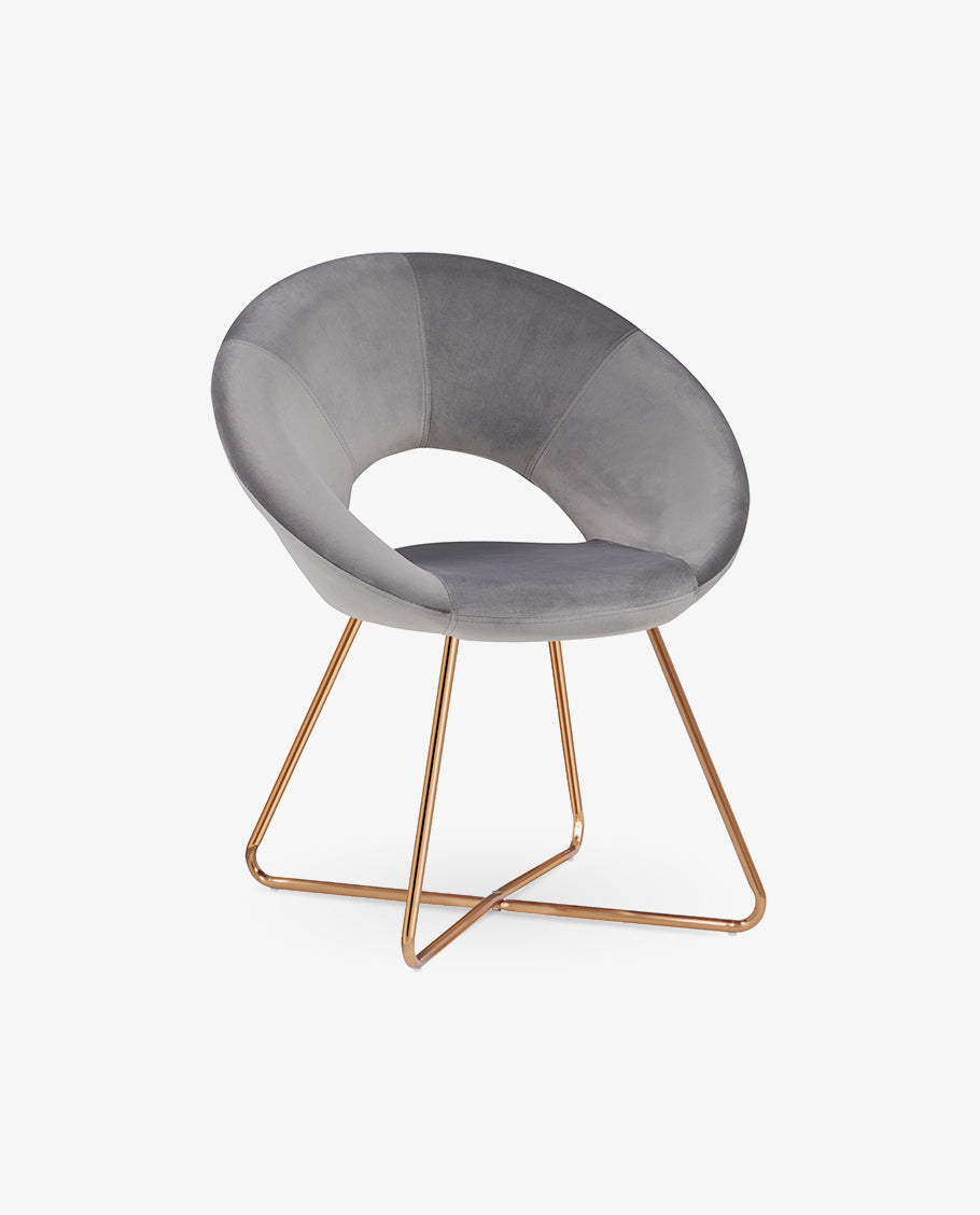 Esszimmerstuhl Stoffbezug (Samt) Konferenzstuhl Besucherstuhl herausragendes Design Farbauswahl Duhome 439D