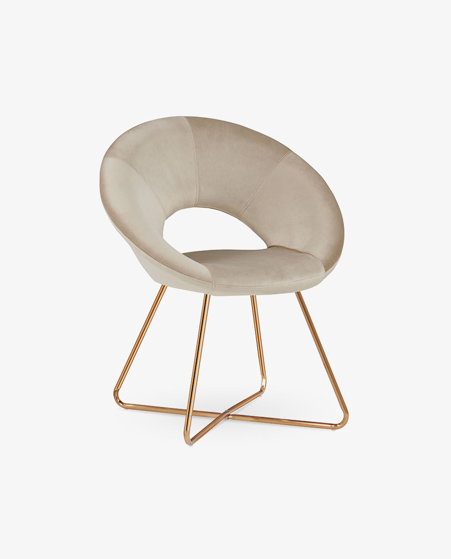 Esszimmerstuhl Stoffbezug (Samt) Konferenzstuhl Besucherstuhl herausragendes Design Farbauswahl Duhome 439D