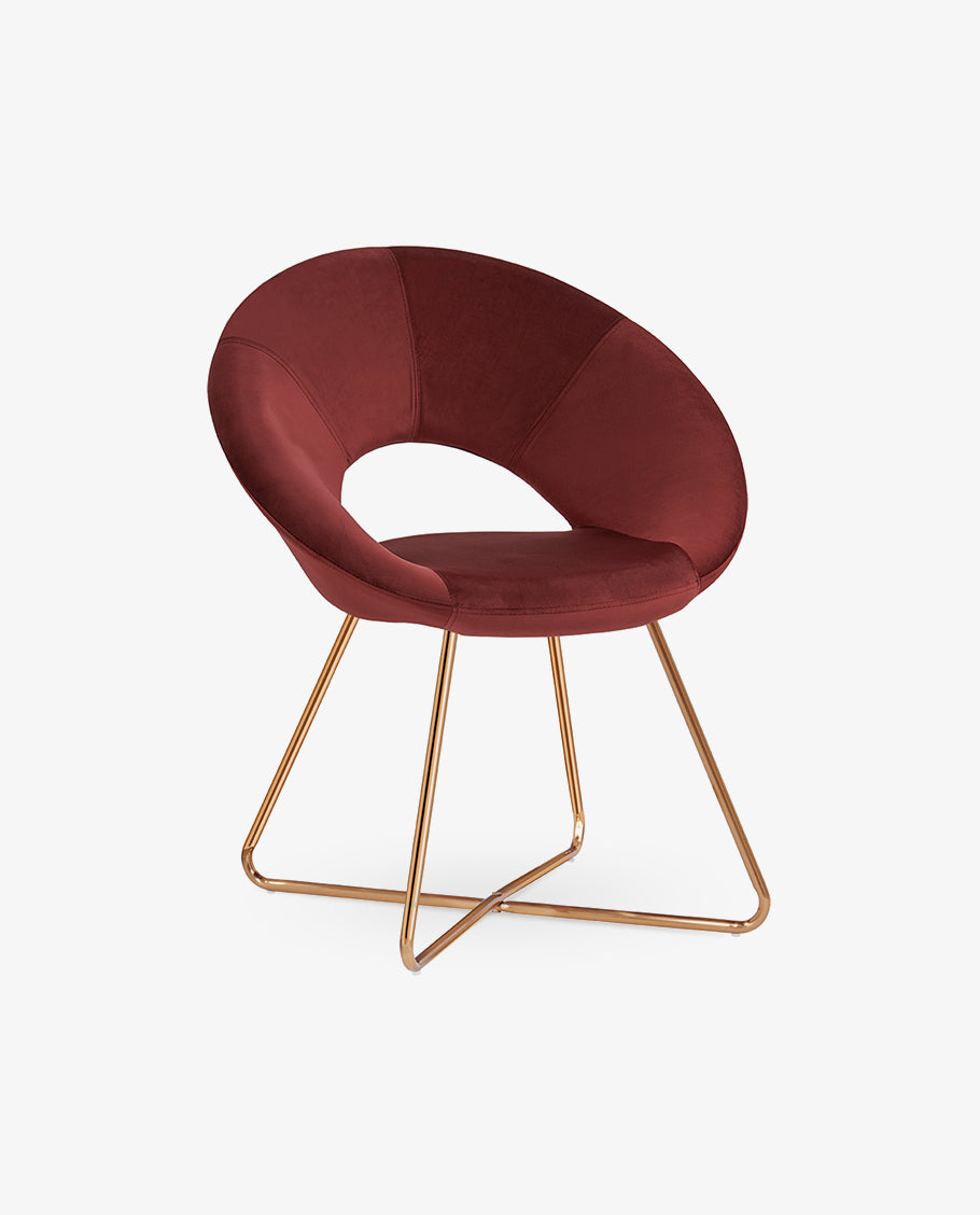 Esszimmerstuhl Stoffbezug (Samt) Konferenzstuhl Besucherstuhl herausragendes Design Farbauswahl Duhome 439D