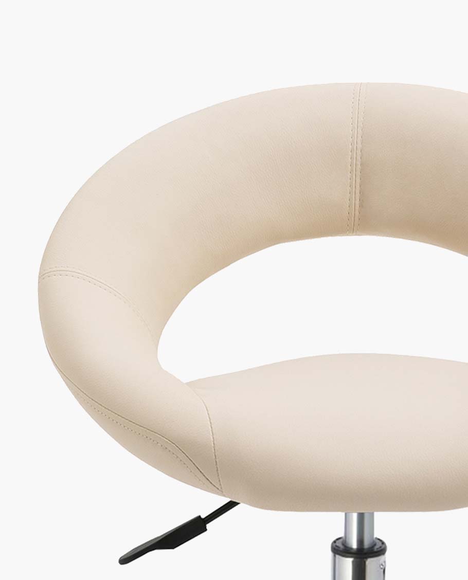 Rollhocker / STUHL in 3 Farben, mit Lehne ,Praxishocker Drehhocker TYP 171XF Hocker