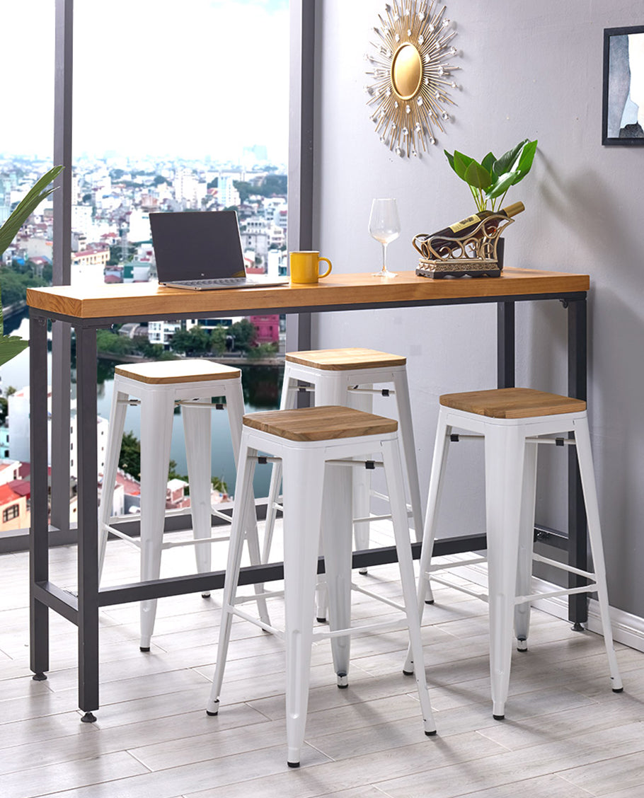 Eisen Barhocker Metall Farbauswahl Barstuhl Robust Und Zeitlos ++Industry Design++ Duhome 665D