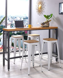 Load image into Gallery viewer, Eisen Barhocker Metall Farbauswahl Barstuhl Robust Und Zeitlos ++Industry Design++ Duhome 665D