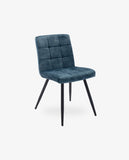Load image into Gallery viewer, Duhome Esszimmerstuhl aus Samtstoff im Vintage Design Polsterstuhl Metallbeine 8043B-Vintage