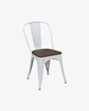 Load image into Gallery viewer, 1x Esszimmerstuhl / Stuhl aus Metall / Eisen Farbauswahl Küchenstuhl Stapelbar, Robust & Zeitlos Duhome 666