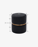 Load image into Gallery viewer, Duhome Sitzhocker Hocker Rund Polsterhocker Schminkhocker edles Design 9123