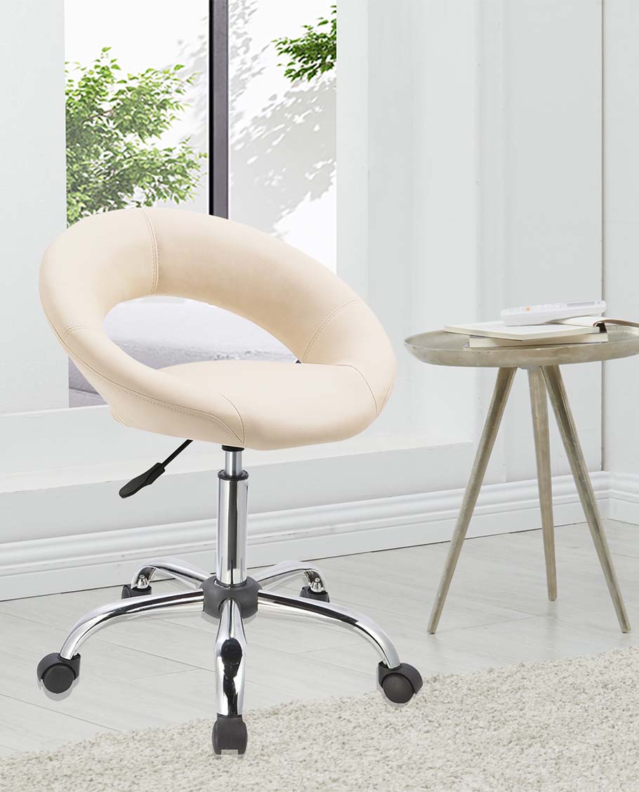 Rollhocker / STUHL in 3 Farben, mit Lehne ,Praxishocker Drehhocker TYP 171XF Hocker