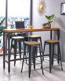 Load image into Gallery viewer, Eisen Barhocker Metall Farbauswahl Barstuhl Robust Und Zeitlos ++Industry Design++ Duhome 665D