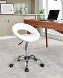 Load image into Gallery viewer, Rollhocker / STUHL in 3 Farben, mit Lehne ,Praxishocker Drehhocker TYP 171XF Hocker