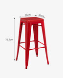 Load image into Gallery viewer, Eisen Barhocker Metall Farbauswahl Barstuhl Robust Und Zeitlos ++Industry Design++ Duhome 665D