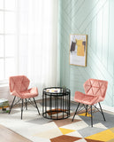 Load image into Gallery viewer, Duhome 2er Set Esszimmerstuhl Küchenstuhl Metallbeine Konferenzstuhl Besucherstuhl Retro 622J Vintage