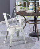 Load image into Gallery viewer, 1x Esszimmerstuhl / Stuhl aus Metall / Eisen Farbauswahl Küchenstuhl Stapelbar, Robust & Zeitlos Duhome 666