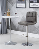 Load image into Gallery viewer, Duhome Barhocker 2x Barstuhl Kunstleder oder Stoff Tresenhocker Bar Sessel gut gepolstert höhenverstellbar mit Lehne eckig 451Y