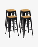 Load image into Gallery viewer, Eisen Barhocker Metall Farbauswahl Barstuhl Robust Und Zeitlos ++Industry Design++ Duhome 665D