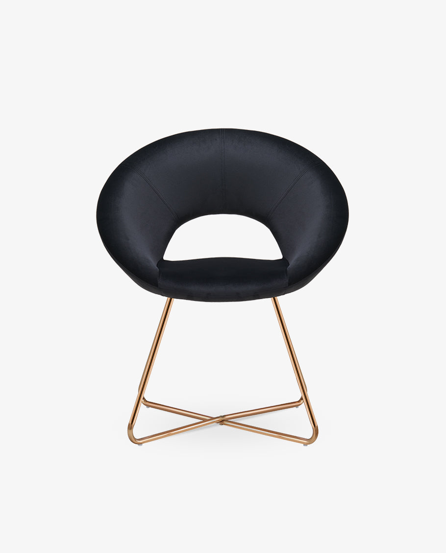 Esszimmerstuhl Stoffbezug (Samt) Konferenzstuhl Besucherstuhl herausragendes Design Farbauswahl Duhome 439D