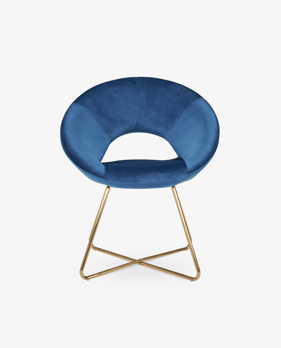 Esszimmerstuhl Stoffbezug (Samt) Konferenzstuhl Besucherstuhl herausragendes Design Farbauswahl Duhome 439D